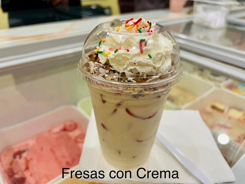 Fresas con Crema